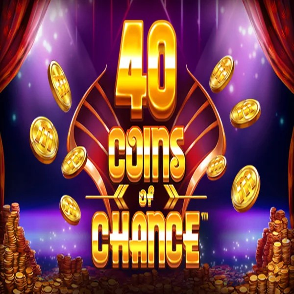 Official Slots logo: 40 Coins of Chance by SYNOT Games at Casinoly Casino