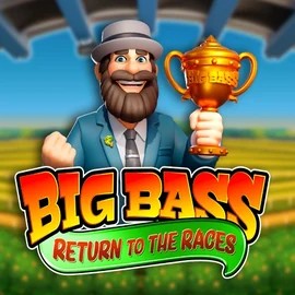 Big Bass Return to the Races by Pragmatic Play, showcased at casinolyapp.gr – game logo