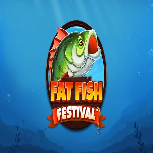 Fat Fish Festival slot logo by Wishbone Games at Casinoly Casino