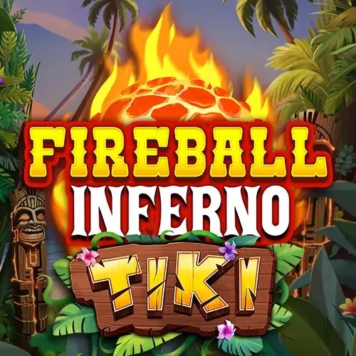Fireball Inferno Tiki game by NetEnt – logo hosted on Casinoly Casino